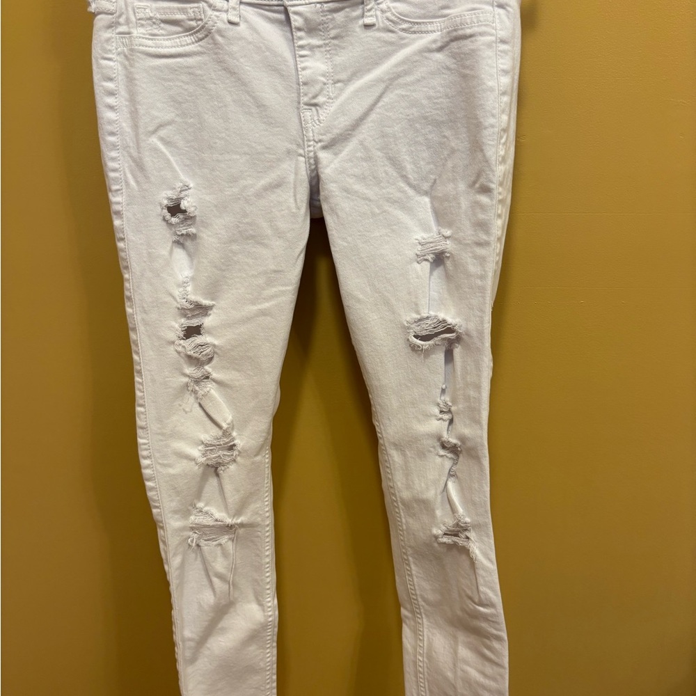 White Hollister jeans 5regular skinny